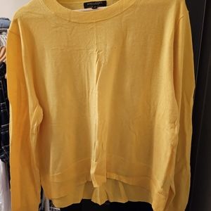 Banana Republic Silk- Cotton Cropped Sweater